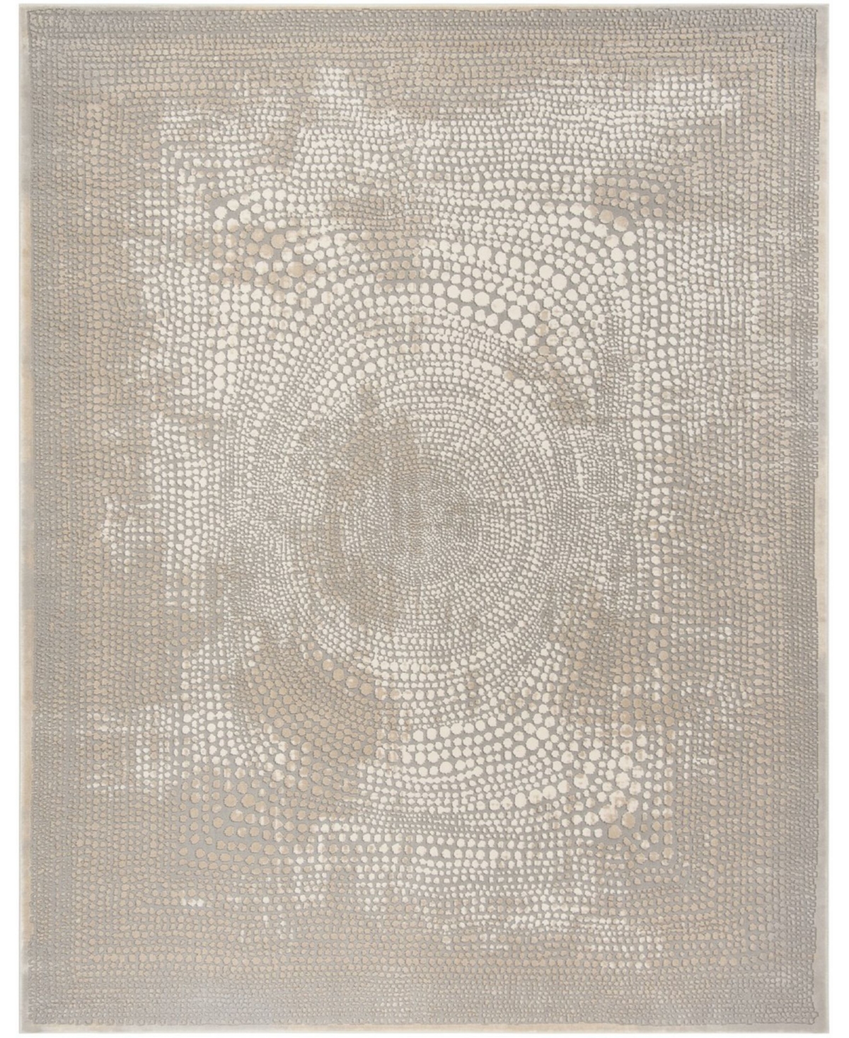 Safavieh Meadow MDW333and Gray Area Rug - Ivory