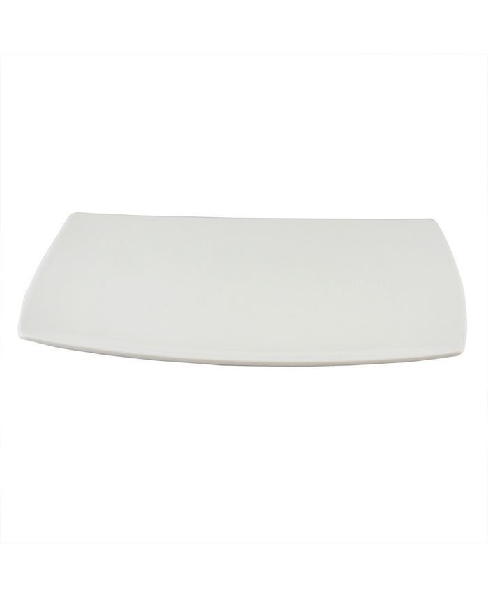 Gibson Gracious Dining Rectangular Ceramic Serving Platter Macy's