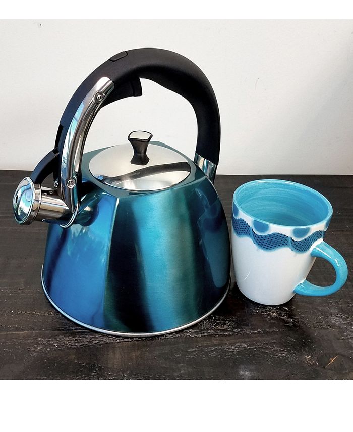 Megagoods Belgrove 2.5 Qt Stainless Steel Whistling Tea Kettle Macy's