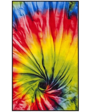 Safavieh Paint Brush Fuchsia and Yellow 3' x 5' Area Rug