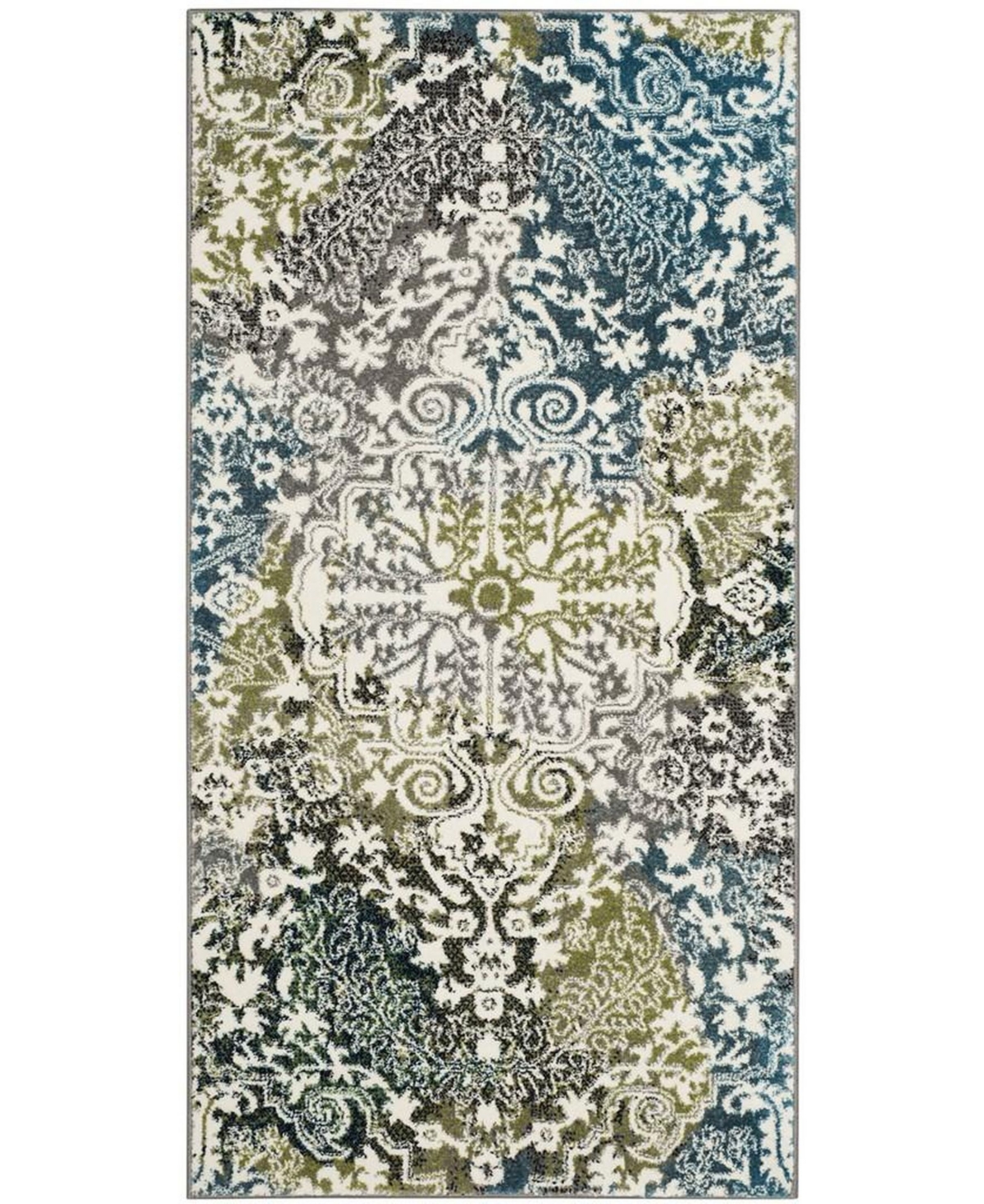 Safavieh Watercolor Ivory andue 4' Area Rug