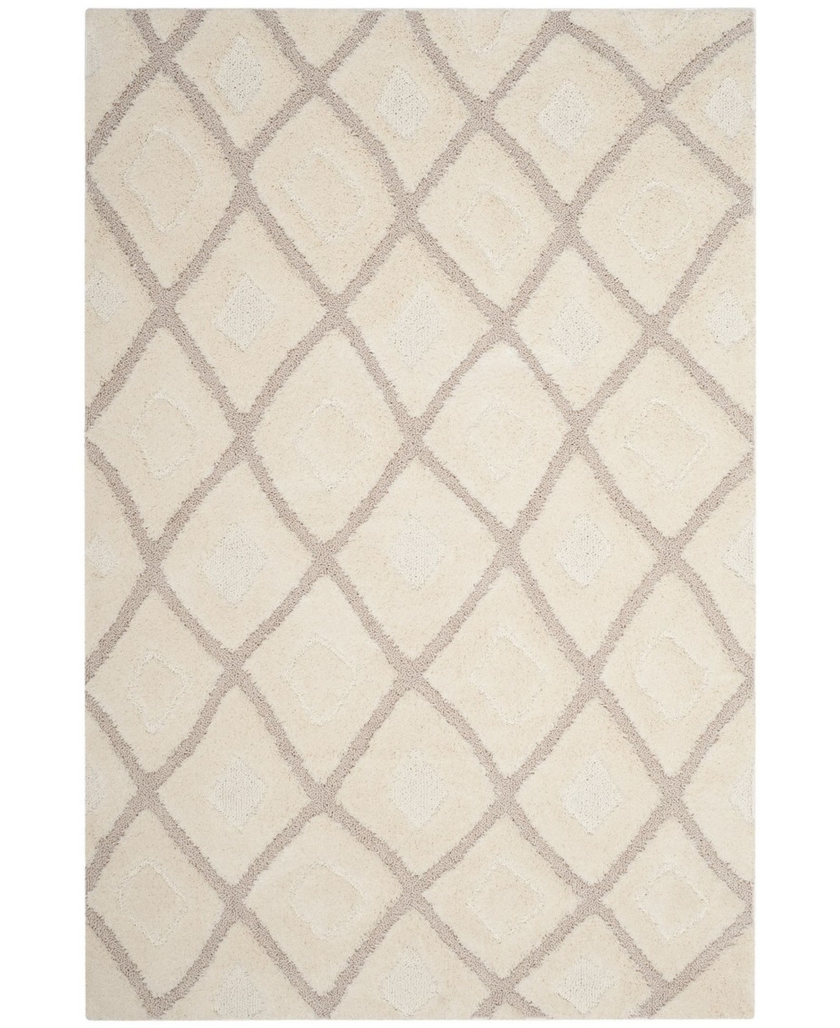 Safavieh Olympia 5'1in x 7'6in Area Rug - Cream/Beige