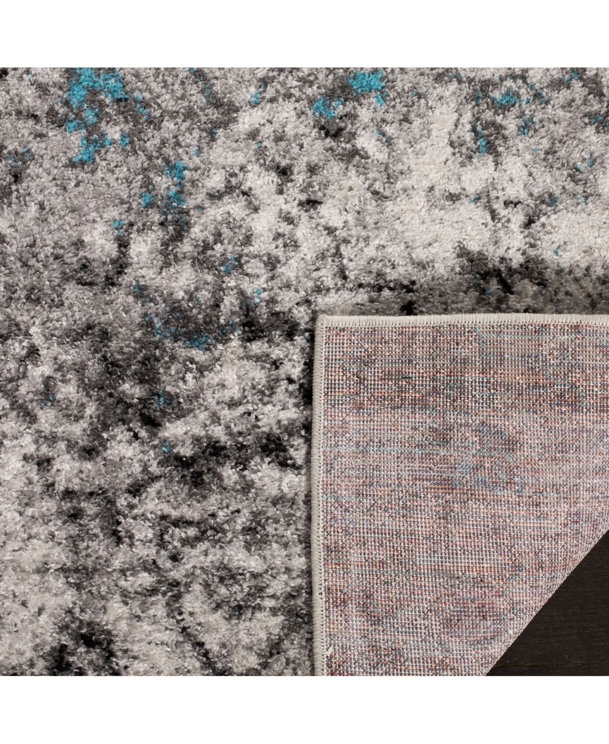 Safavieh Adirondack 135and Black Area Rug - Gray