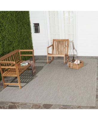 Courtyard CY8520 Beige 8' x 11' Sisal Weave Outdoor Area Rug