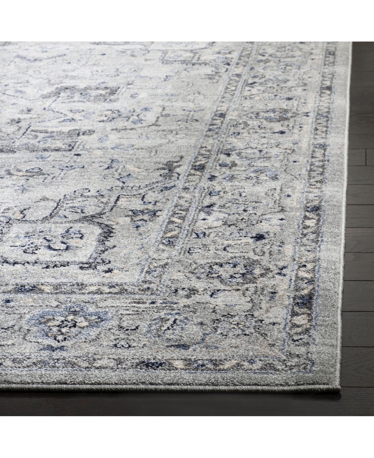 Safavieh Charleston CHL411and DarkArea Rug - Gray