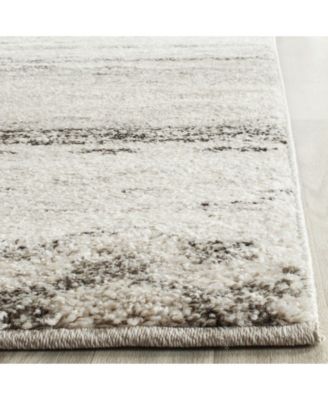 Retro RET2136 Cream and Gray 5' x 8' Area Rug