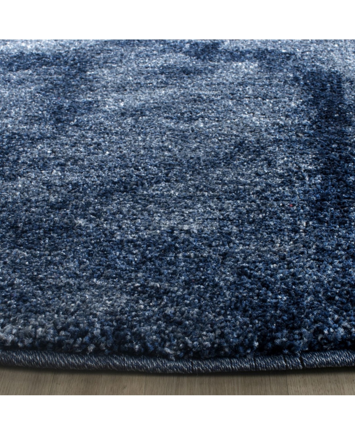 Safavieh Retro RET2144and DarkRound Area Rug - Blue