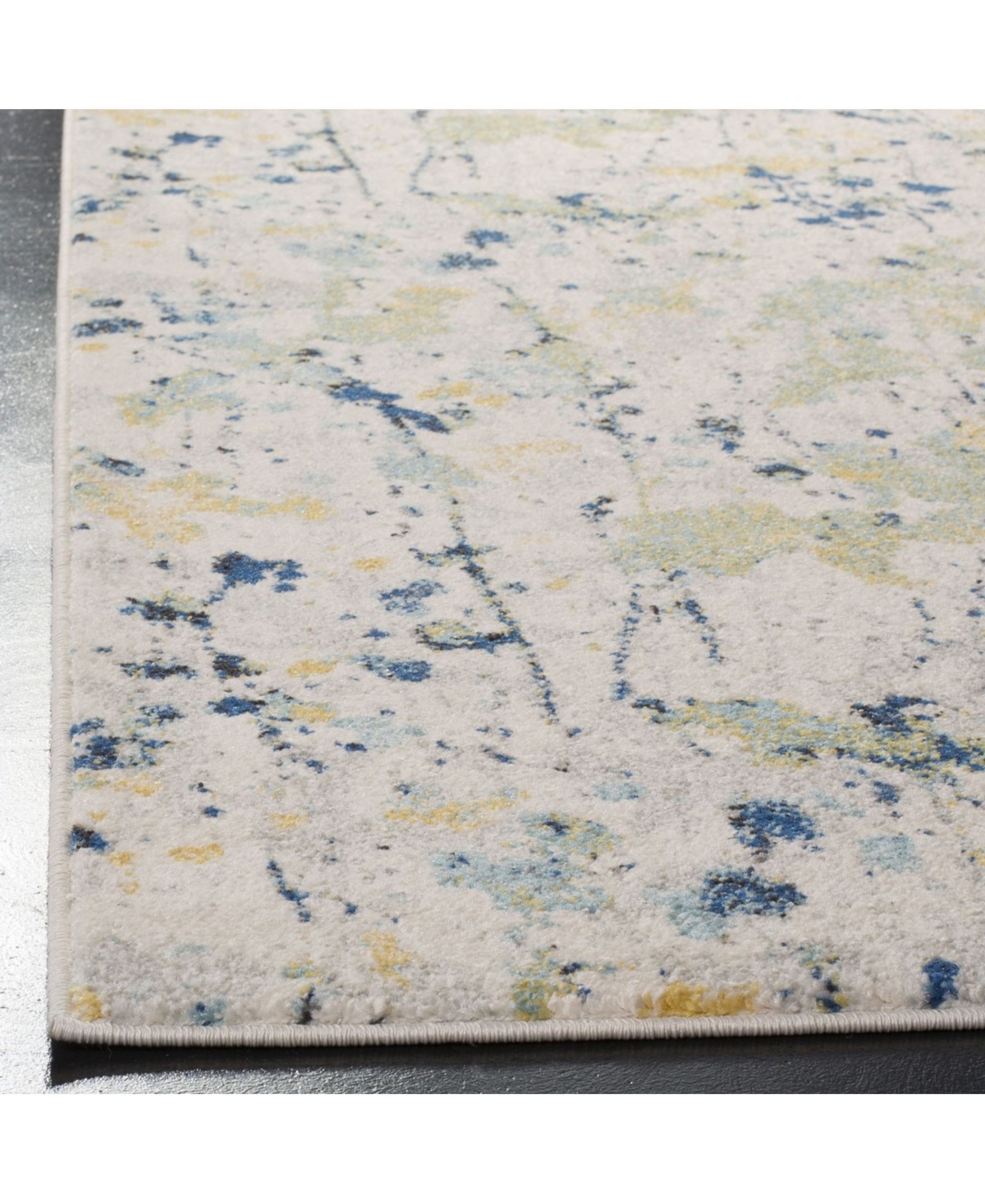 Safavieh Evoke EVK284and Yellow Area Rug - Ivory