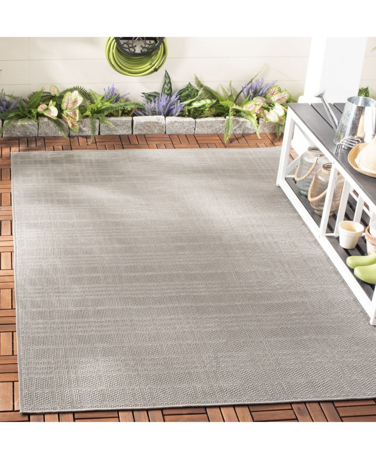 Safavieh Bermuda BMU802Sisal Weave Rug - Gray