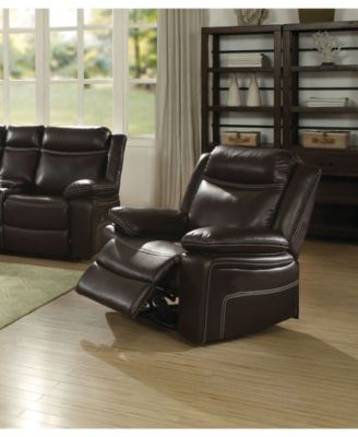 acme furniture vita leather recliner