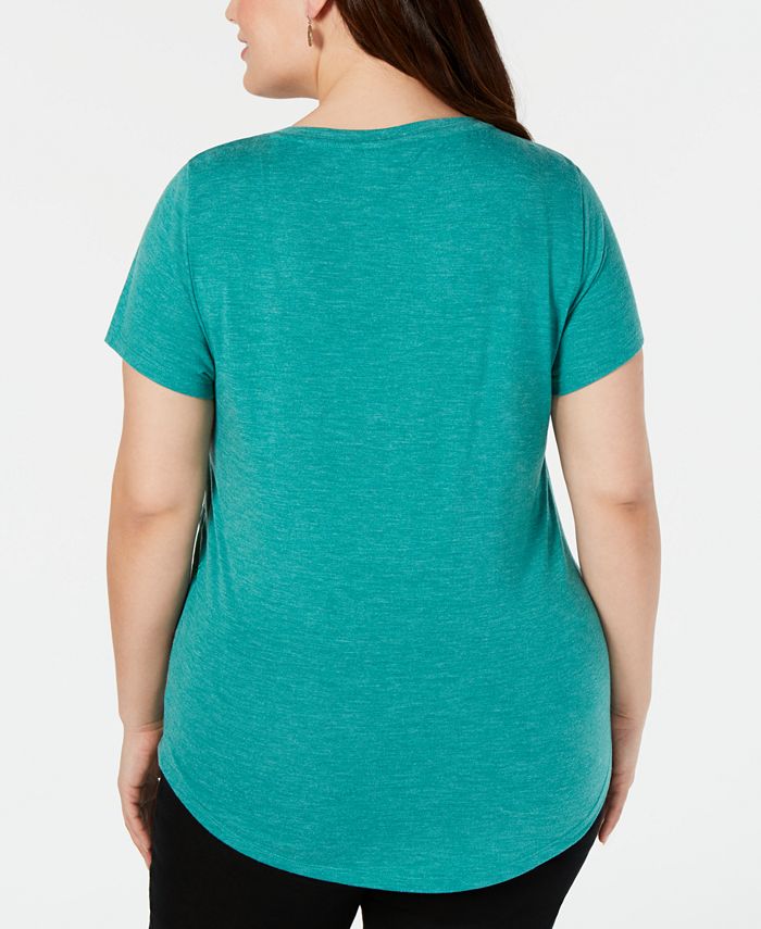 Style & Co Plus Size Graphic TShirt, Created for Macy's Macy's