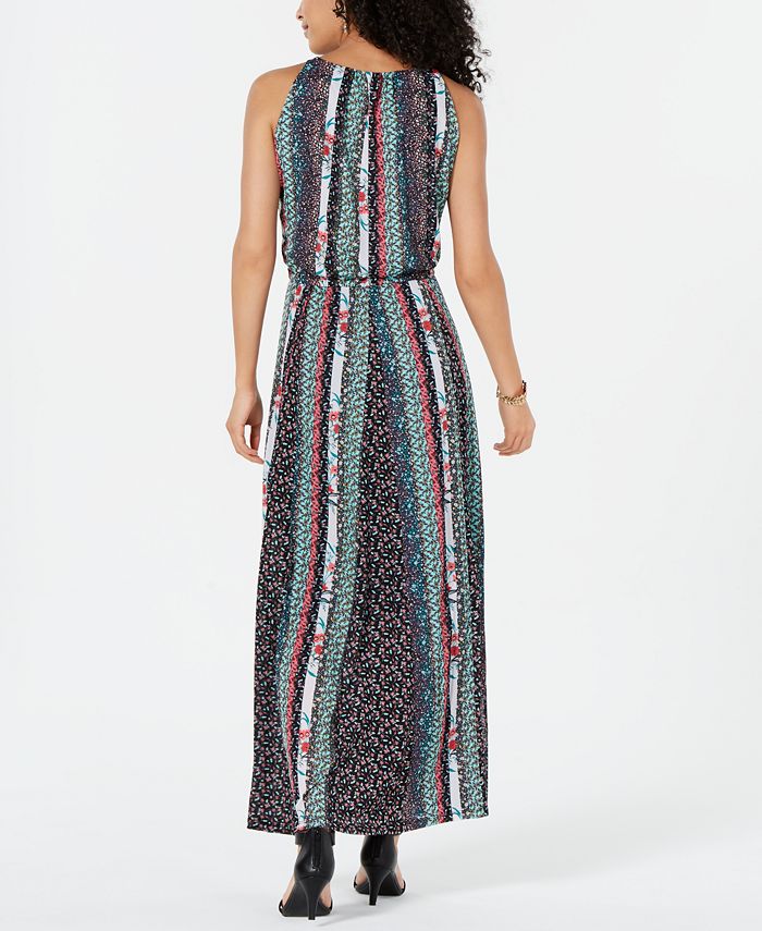 Style & Co Petite Exposed-Seam Maxi Dress, Created for Macy's - Macy's