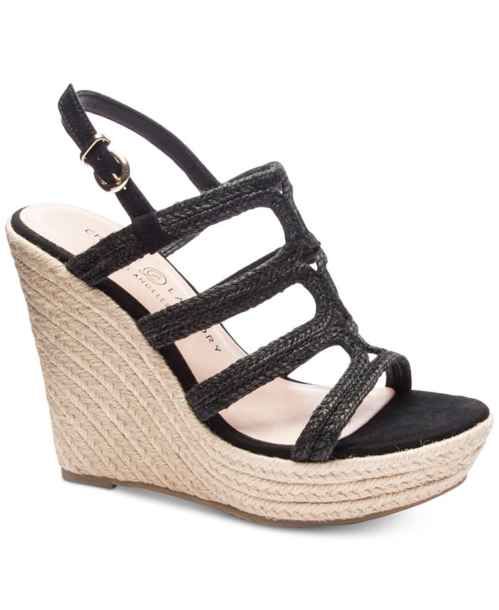 Chinese Laundry Milla Wedge Sandals - Macy's