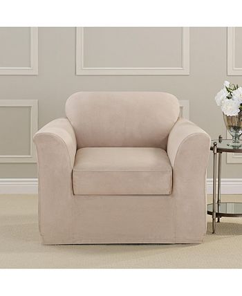 Sure Fit - Ultimate Heavyweight Stretch Suede 4PC Slipcover