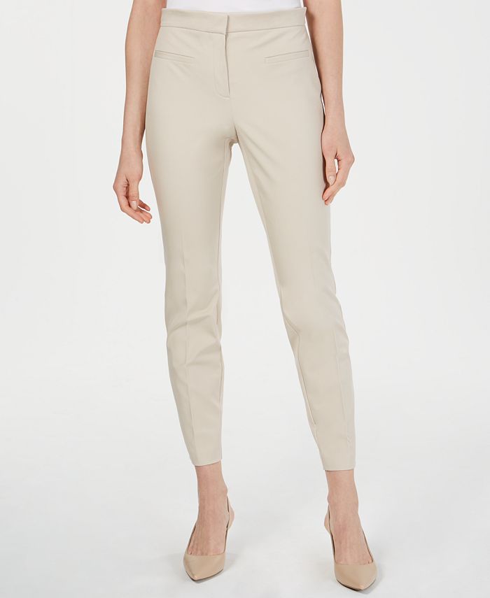 Alfani High-Waist Welt-Pocket Skinny Pants, Created for Macy's - Macy's