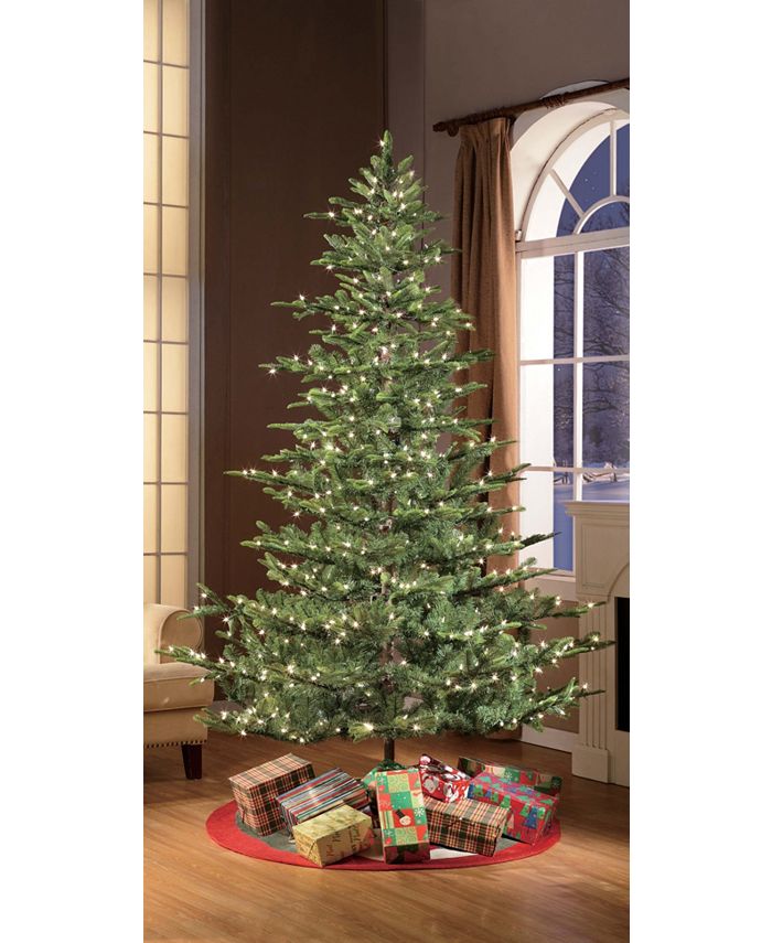 Puleo International 6.5 ft. Prelit Arctic Fir Artificial Christmas Tree 500 UL listed Clear