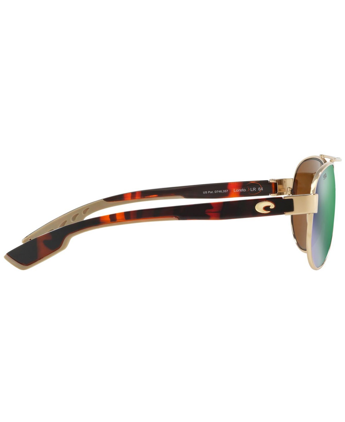 Женские Costa Del Mar Women's Polarized Sunglasses, CDM LORETO 57 — фото 5