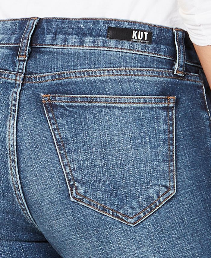Kut from the Kloth Amy Roll-Crop Straight Jeans & Reviews - Jeans ...