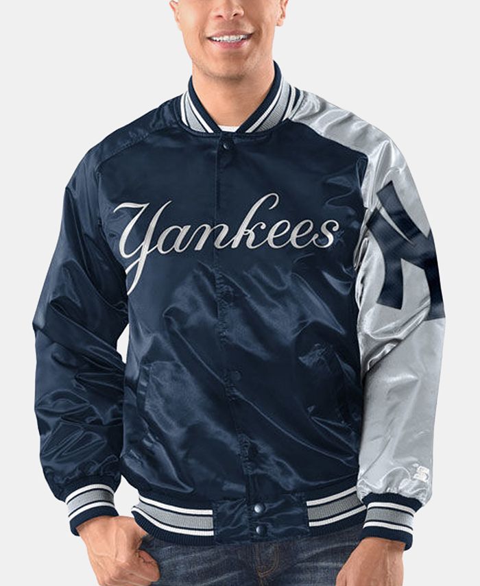 MITCHELL & NESS - Men - Yankees Satin Jacket - Navy - Nohble