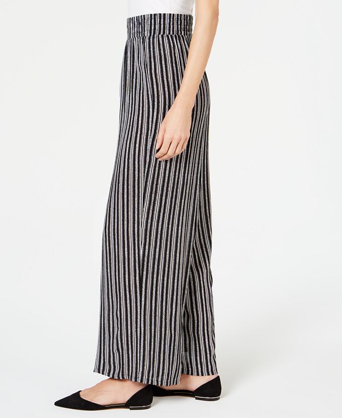 JM Collection Printed Wide-Leg Pants, Created for Macy's - Macy's