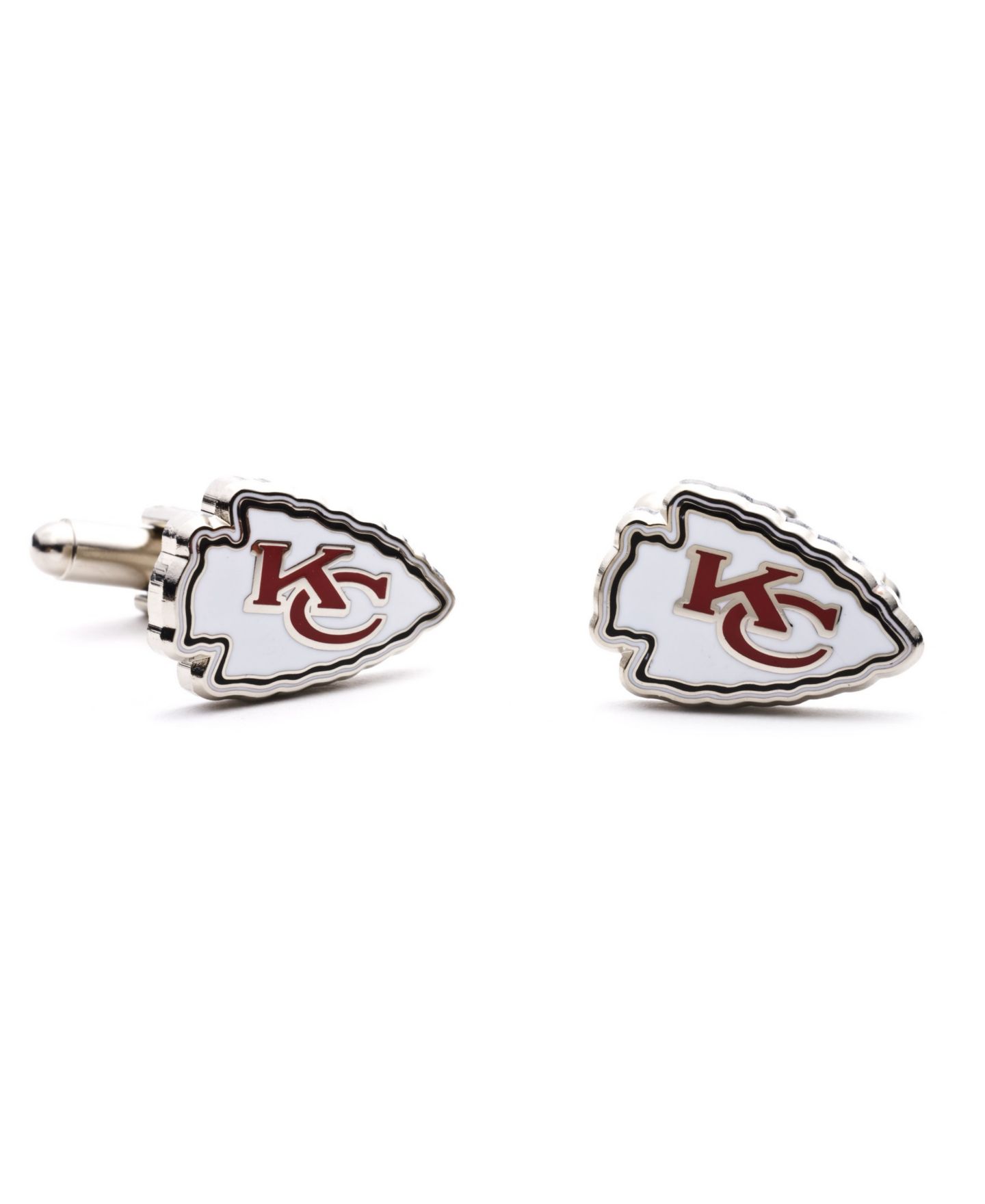 Мужские запонки Cufflinks Inc. Kansas City Chiefs Cufflinks — фото 1