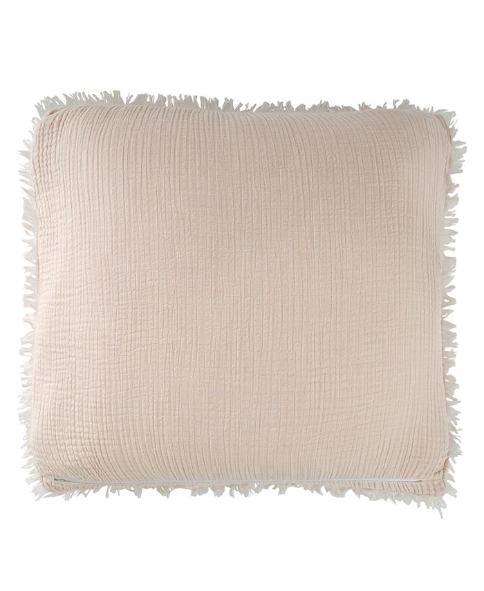 Peri Home Gauze Euro Sham Blush Macy's