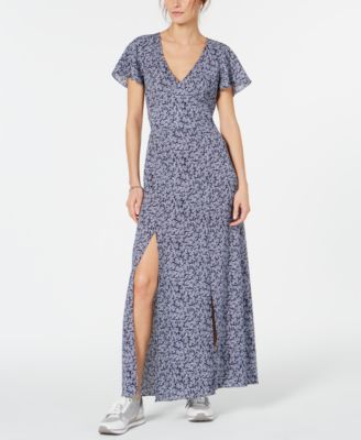 Michael Kors - Double-Slit Printed Dress