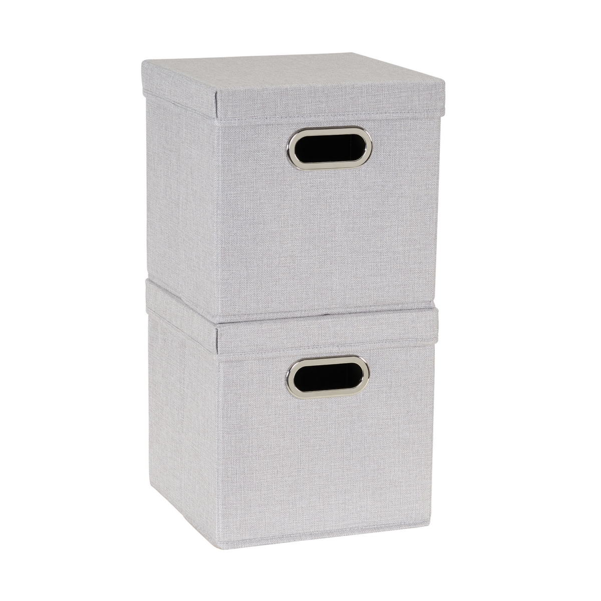 2-Pc. Silver Storage Box Set - Silver