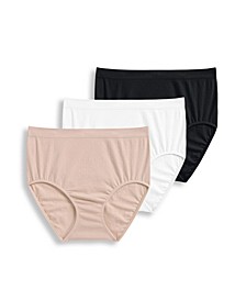Women's 3-Pk. Seamfree® Breathe Knit Brief Underwear 1681