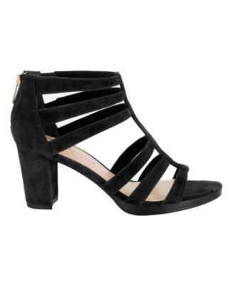 Bella Vita Women's Leah Heeled Sandal - Back Zipper, Block Heel & Cushioned Insole - View #10