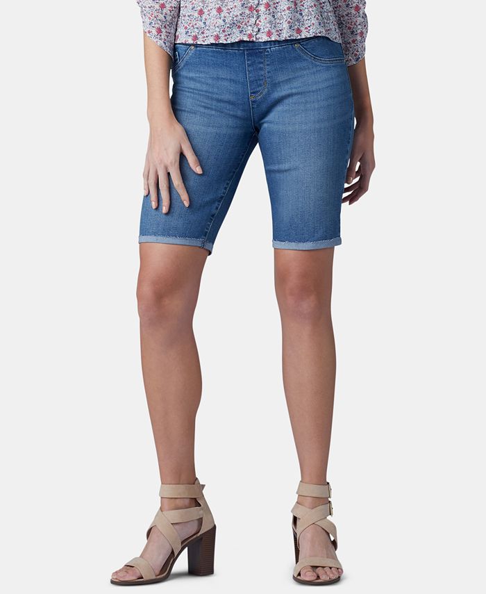 Lee Platinum Lee Pull-On Denim Bermuda Shorts & Reviews ...