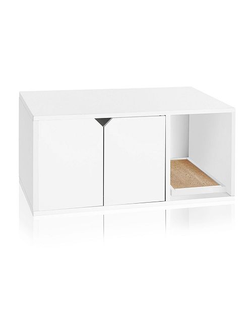 Way Basics Eco Friendly Cat Litter Box Enclosure Reviews Home