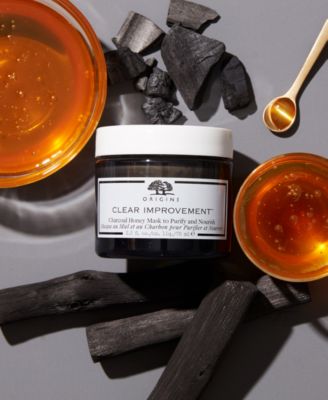 Origins Clear Improvement Charcoal Honey Mask To Purify & Nourish