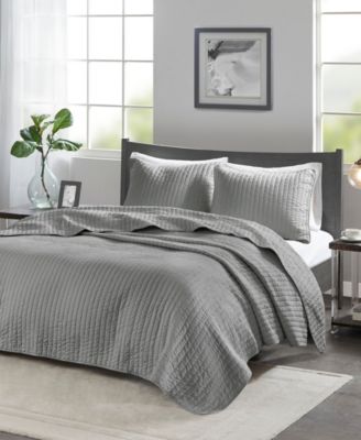 Keaton Quilted 3-Pc. Quilt Set, Full/Queen