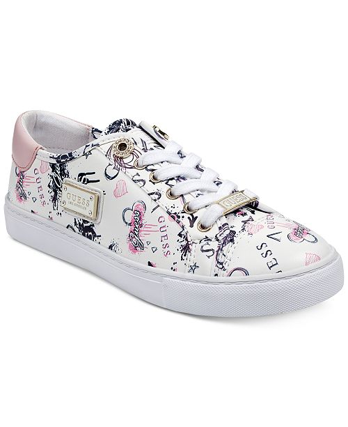 Guess Women S Mineral Sneakers Reviews Shoes Macy S
