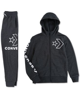 converse hoodie and joggers