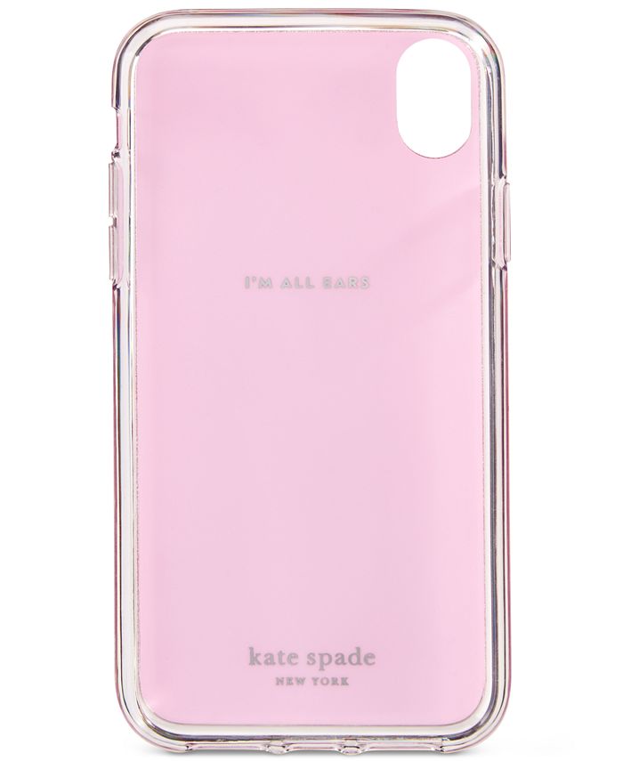 kate spade new york Glitter Abstract Peony iPhone XR Case - Macy's