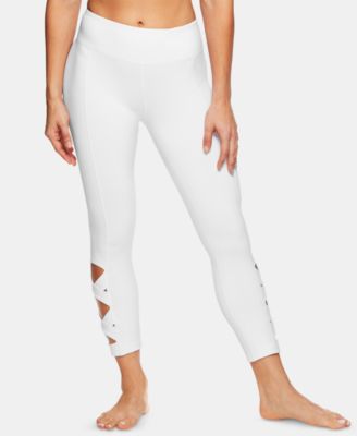 Gaiam - Om Flow Cutout Capri Leggings