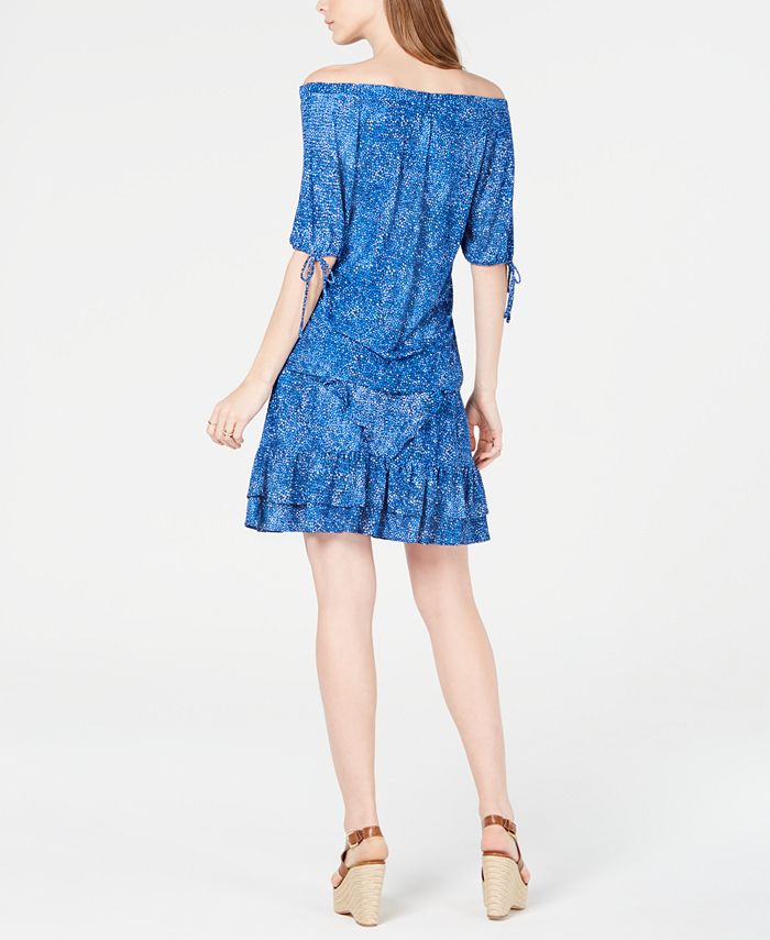 Michael Kors Chocolate Ruffle Skirt main image 1