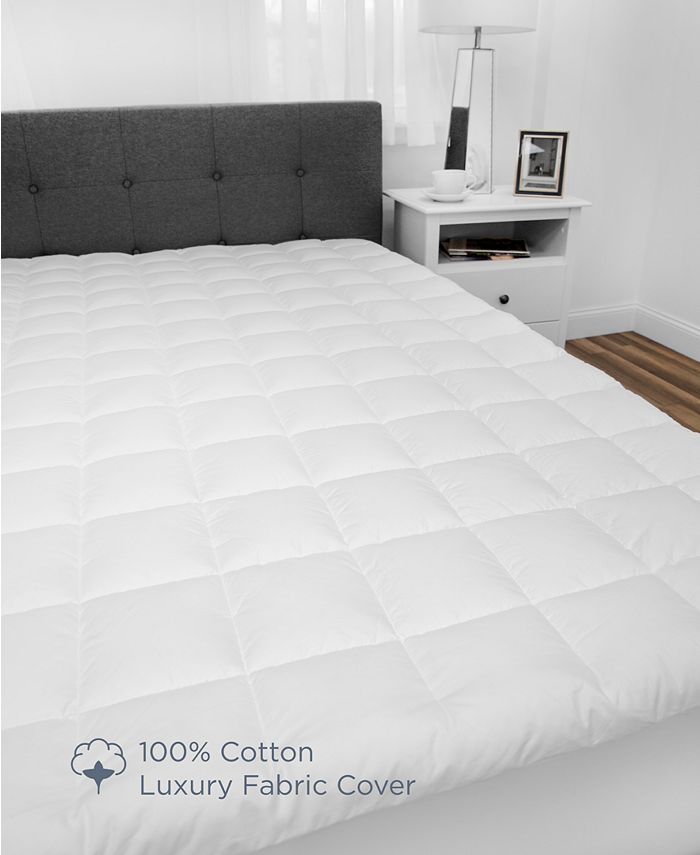 Luxury Top Loft Gel Fiber Twin Mattress Pad & Reviews