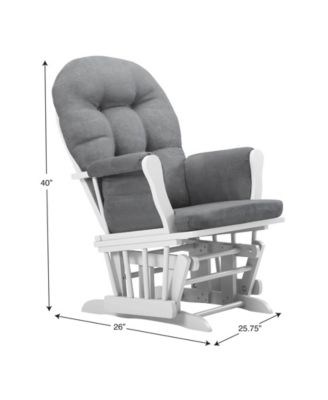 child craft forever eclectic glider with ottoman