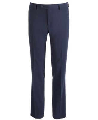 macy's navy blue dress pants