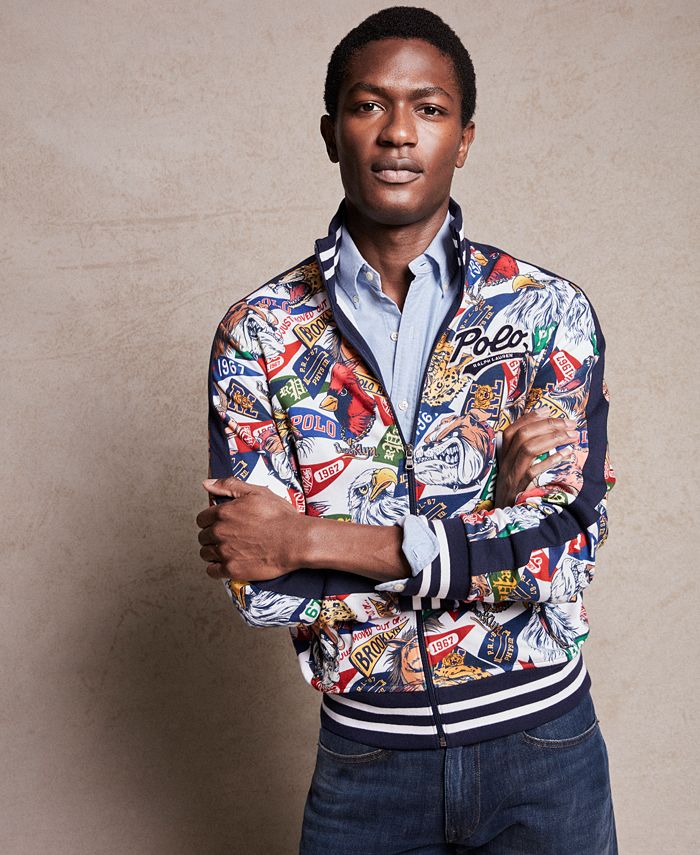 Polo Ralph Lauren Men s Graphic Track Jacket Macy s