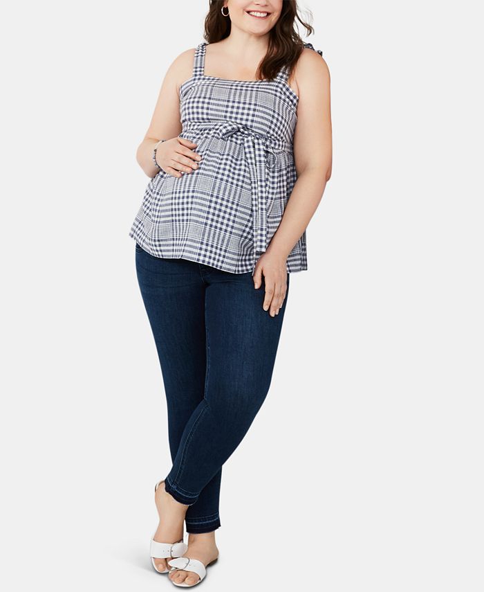 Indigo Blue Motherhood Maternity Plus Size Skinny Jeans Macy's