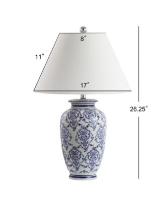 Juliana Chinoiserie Ceramic LED Table Lamp