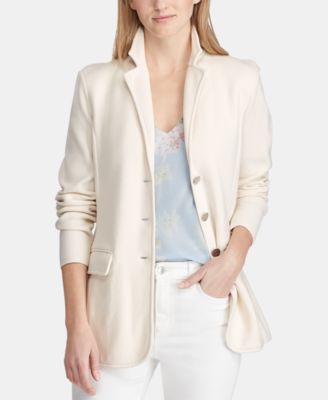 ralph lauren petite sweater blazer