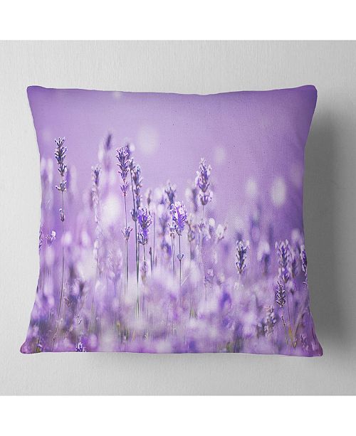 Design Art Designart Stunning Purple Lavender Field Landscape