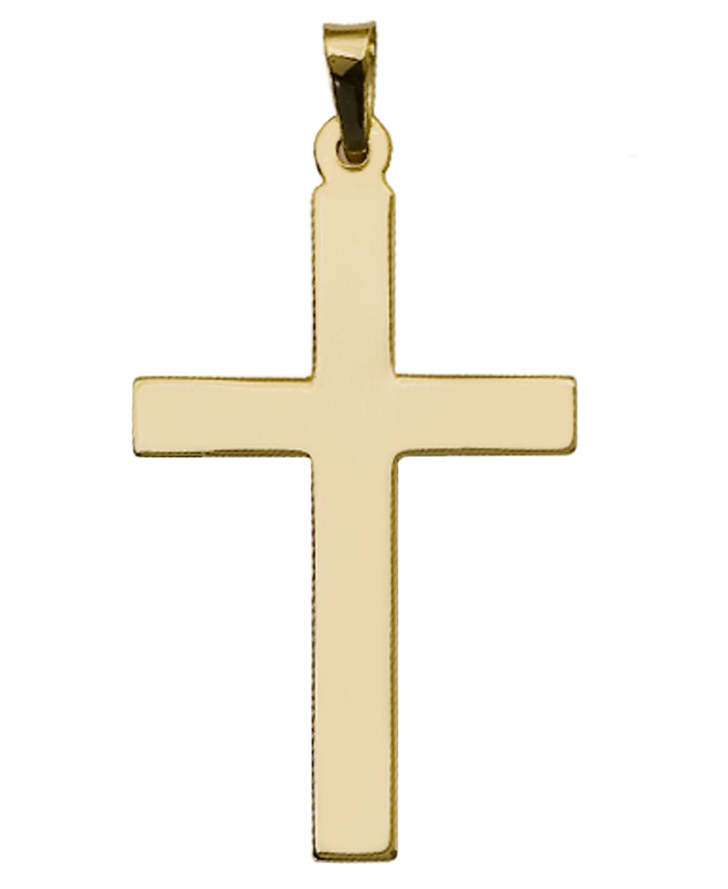Cross Pendant in 14k Yellow Gold