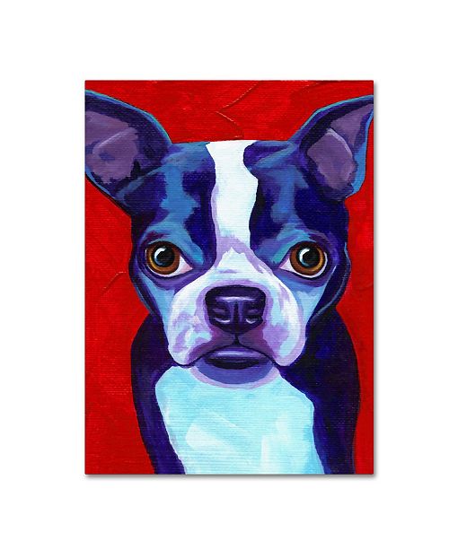 Trademark Global Corina St Martin Boston Terrier Canvas Art
