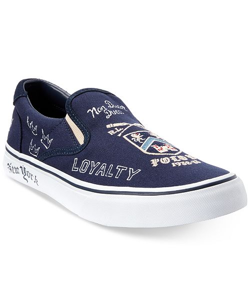 Polo Ralph Lauren Men S Thompson Rowing Sneakers Reviews